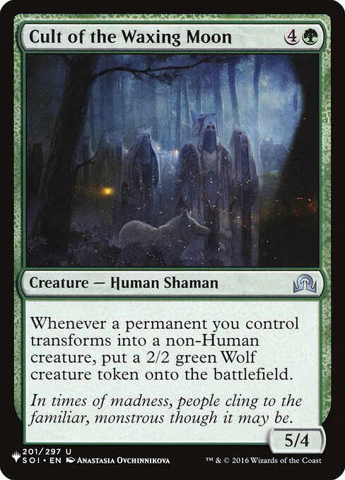 Cult of the Waxing Moon – The List (PLST-SOI-201) Magic: The Gathering card | LC-REM-20260804-15151531458892-3ee31c45-4e39-4b74-a249-2a80cb485c44