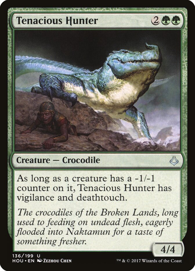 Tenacious Hunter - Hour of Devastation (Uncommon) [HOU-136]