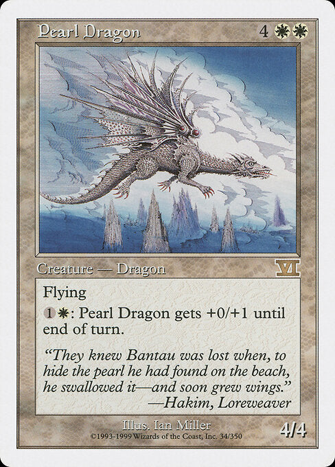 Pearl Dragon – Classic Sixth Edition (6ED-34) Magic: The Gathering card | LC-REM-20260804-15520557171020-3efee309-2eba-4702-9361-0f75043922bb Hoofdafbeelding