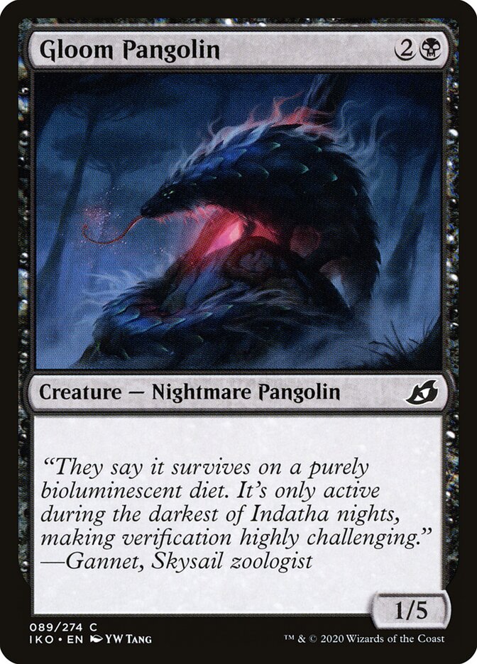 Gloom Pangolin - Ikoria: Lair of Behemoths (Common) [IKO-89]