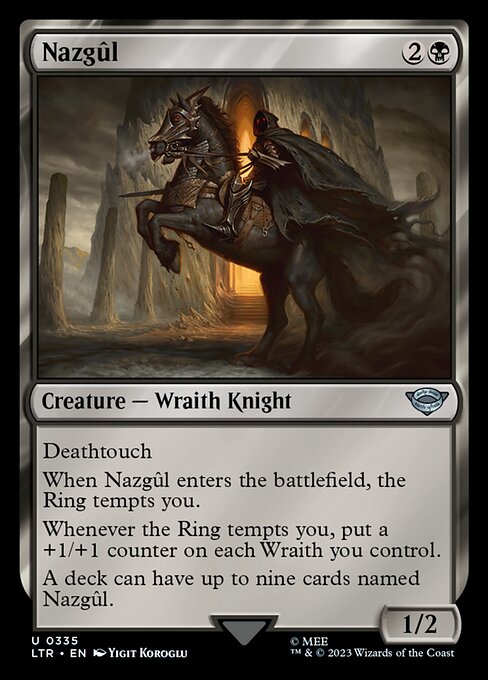 Nazgûl – The Lord of the Rings: Tales of Middle-earth (LTR-335) Magic: The Gathering card | LC-REM-20260804-15542429909324-3f16e3fe-cc9f-414e-8643-3f66c0ab2536