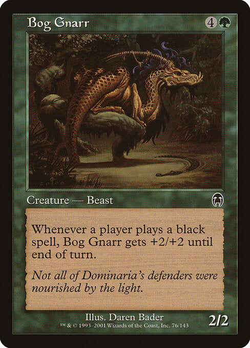 Bog Gnarr – Apocalypse (APC-76) Magic: The Gathering card