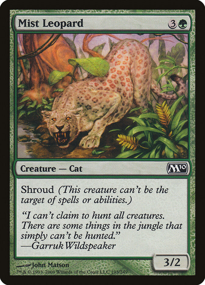 Mist Leopard - Magic 2010 (Common) [M10-193] Hauptbild