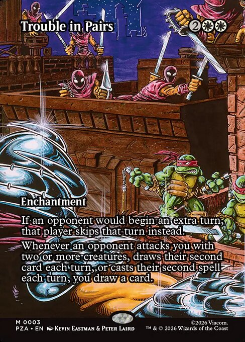 Trouble in Pairs – Teenage Mutant Ninja Turtles Source Material (PZA-3) Magic: The Gathering card | LC-REM-20260804-15634920243532-3f631a24-4d71-400c-a58d-ae91e193db2e