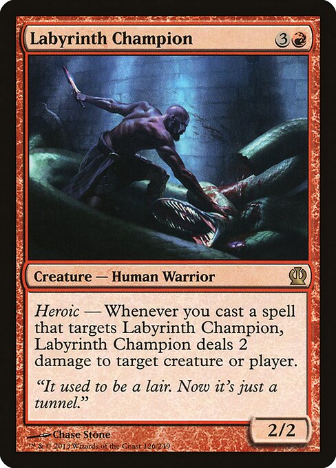 Labyrinth Champion – Theros (THS-126) Magic: The Gathering card