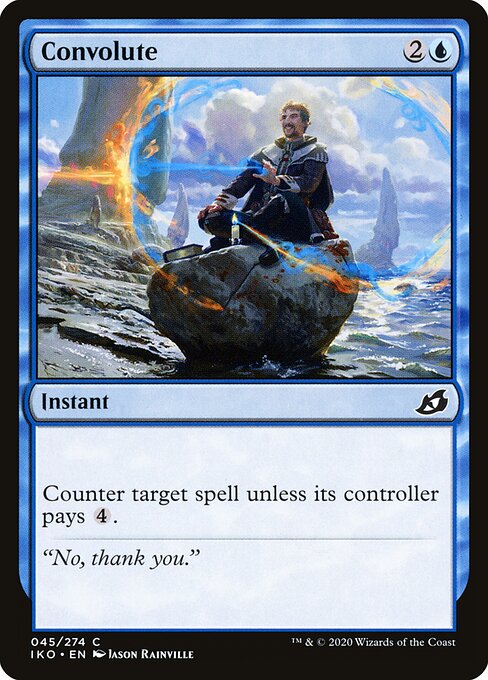 Convolute – Ikoria: Lair of Behemoths (IKO-45) Magic: The Gathering card