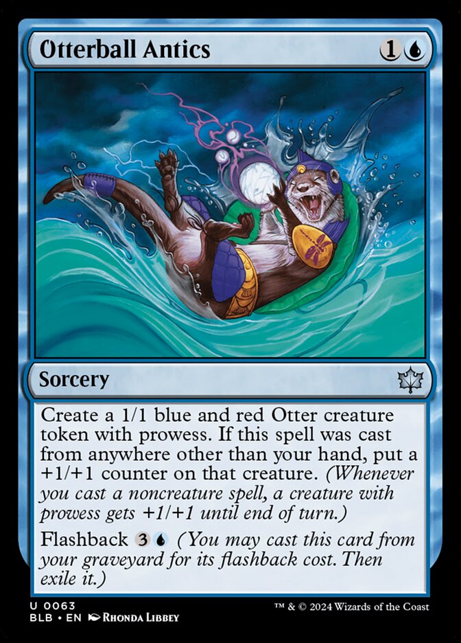 Otterball Antics - Bloomburrow (Uncommon) [BLB-63] Main image