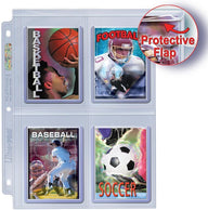 Ultra Pro Secure Platinum Page gevuld met toploaders
