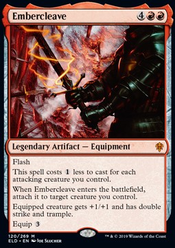Embercleave - Throne of Eldraine (Mythic) [ELD-120] Hauptbild