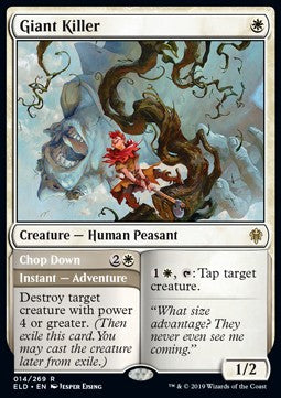 Giant Killer // Chop Down - Throne of Eldraine (Rare) [ELD-14] Hauptbild