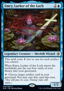 Emry, Lurker of the Loch - Throne of Eldraine (Rare) [ELD-43] Hauptbild