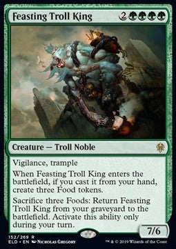 Feasting Troll King - Throne of Eldraine (Rare) [ELD-152] Hauptbild