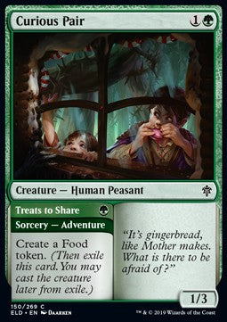 Curious Pair // Treats to Share - Throne of Eldraine (Common) [ELD-150] Hauptbild