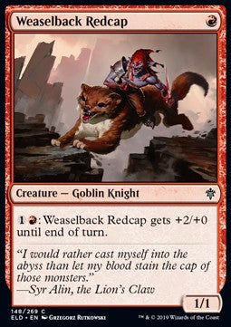 Weaselback Redcap - Throne of Eldraine (Common) [ELD-148]