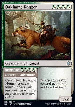 Oakhame Ranger // Bring Back - Throne of Eldraine (Uncommon) [ELD-212] Hauptbild
