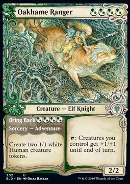 Oakhame Ranger // Bring Back - Throne of Eldraine: Extras (Uncommon) [XELD-302] Image principale du produit