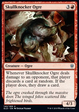Skullknocker Ogre - Throne of Eldraine (Uncommon) [ELD-142] Hauptbild