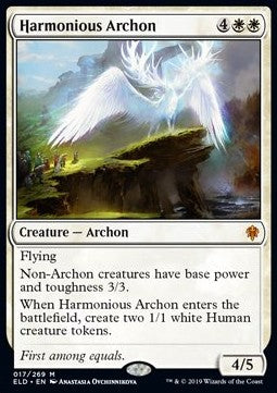Harmonious Archon - Throne of Eldraine (Mythic) [ELD-17] Hauptbild