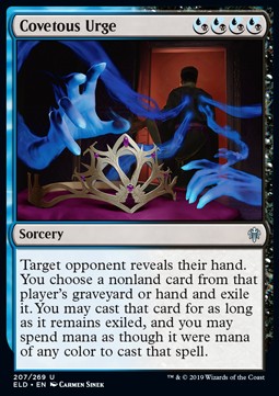Covetous Urge - Throne of Eldraine (Uncommon) [ELD-207] Immagine principale del prodotto