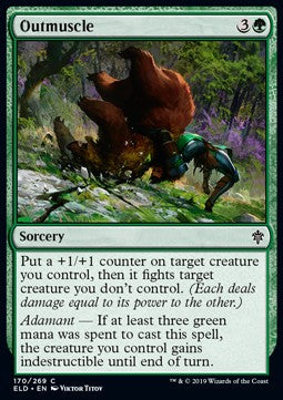 Outmuscle - Throne of Eldraine (Common) [ELD-170] Hauptbild