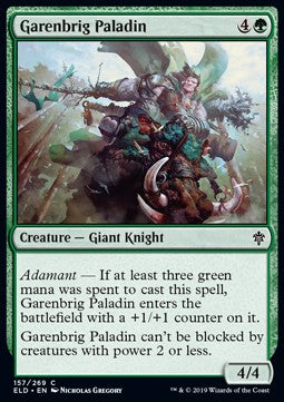 Garenbrig Paladin - Throne of Eldraine (Common) [ELD-157] Image principale du produit
