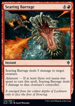 Searing Barrage - Throne of Eldraine (Common) [ELD-140] Image principale du produit