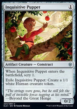 Inquisitive Puppet - Throne of Eldraine (Uncommon) [ELD-223] Hover Image