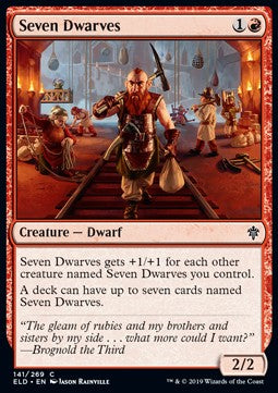 Seven Dwarves - Throne of Eldraine (Common) [ELD-141] Hauptbild