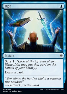 Opt - Throne of Eldraine (Common) [ELD-59] Hover Image