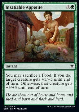 Insatiable Appetite - Throne of Eldraine (Common) [ELD-162] Hover Image