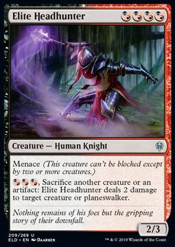 Elite Headhunter - Throne of Eldraine (Uncommon) [ELD-209] Hover Image