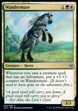 Wandermare - Throne of Eldraine (Uncommon) [ELD-204] Hover Image