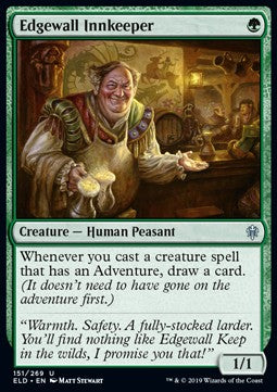Edgewall Innkeeper - Throne of Eldraine (Uncommon) [ELD-151] Hover Image