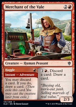Merchant of the Vale // Haggle - Throne of Eldraine (Common) [ELD-131] Hauptbild