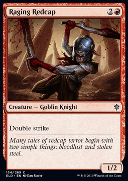 Raging Redcap - Throne of Eldraine (Common) [ELD-134] Hover Image