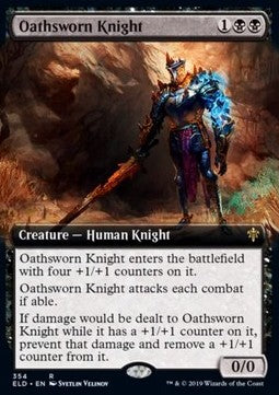 Oathsworn Knight - Throne of Eldraine: Extras (Rare) [XELD-354] Image principale du produit