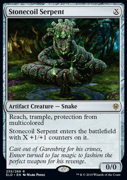 Stonecoil Serpent - Throne of Eldraine (Rare) [ELD-235] Hauptbild