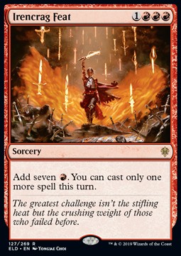 Irencrag Feat - Throne of Eldraine (Rare) [ELD-127] Hover Image