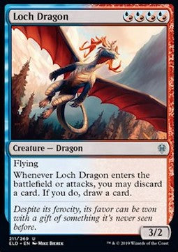 Loch Dragon - Throne of Eldraine (Uncommon) [ELD-211] Hover Image