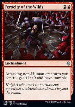 Ferocity of the Wilds - Throne of Eldraine (Uncommon) [ELD-123] Hover Image