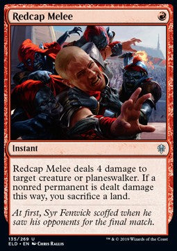 Redcap Melee - Throne of Eldraine (Uncommon) [ELD-135] Hauptbild