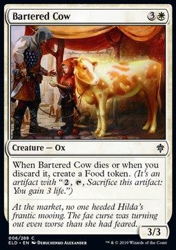 Bartered Cow - Throne of Eldraine (Common) [ELD-6] Hauptbild
