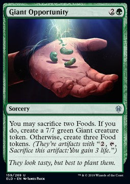 Giant Opportunity - Throne of Eldraine (Uncommon) [ELD-159]