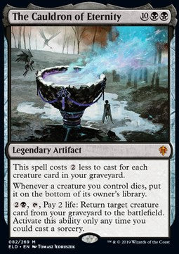 The Cauldron of Eternity - Throne of Eldraine (Mythic) [ELD-82] Hover Image