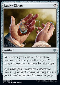 Lucky Clover - Throne of Eldraine (Uncommon) [ELD-226] Hover Image