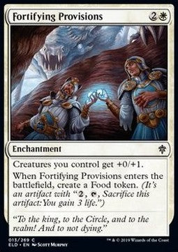 Fortifying Provisions - Throne of Eldraine (Common) [ELD-13] Hauptbild
