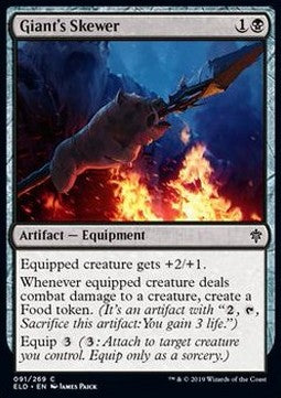 Giant's Skewer - Throne of Eldraine (Common) [ELD-91] Image principale du produit