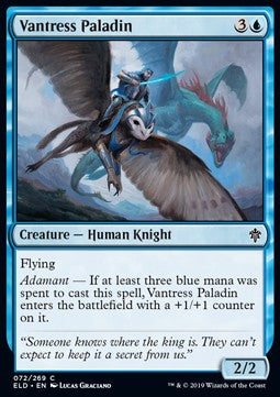 Vantress Paladin - Throne of Eldraine (Common) [ELD-72]
