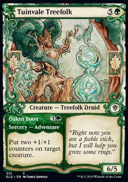 Tuinvale Treefolk // Oaken Boon - Throne of Eldraine: Extras (Common) [XELD-301] Image principale du produit