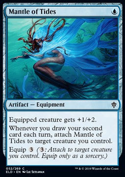 Mantle of Tides - Throne of Eldraine (Common) [ELD-52] Hover Image